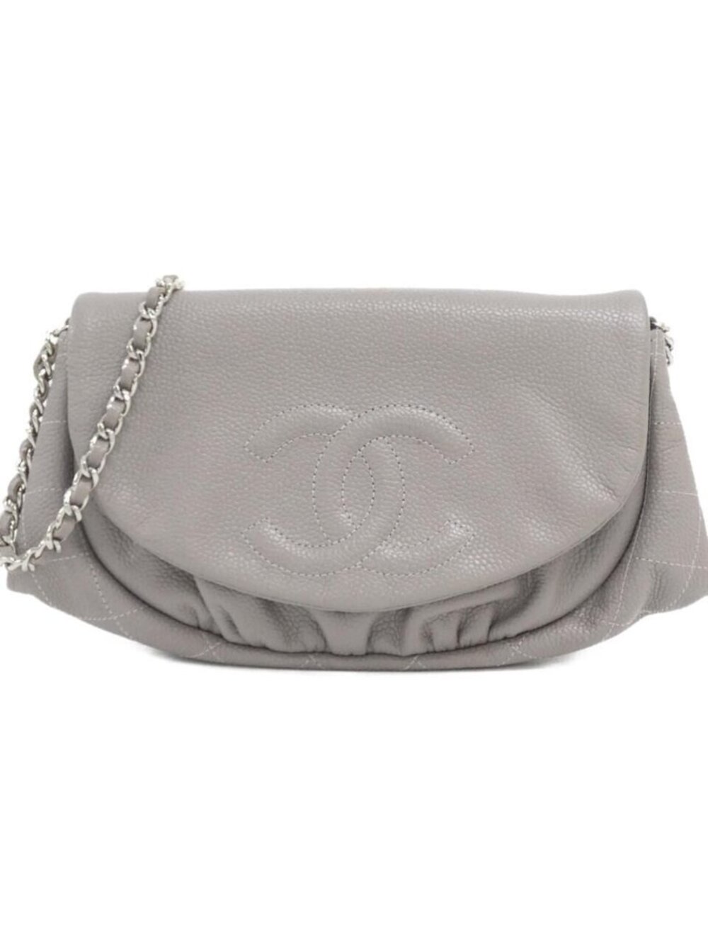 Chanel Shoulder Bag Gray